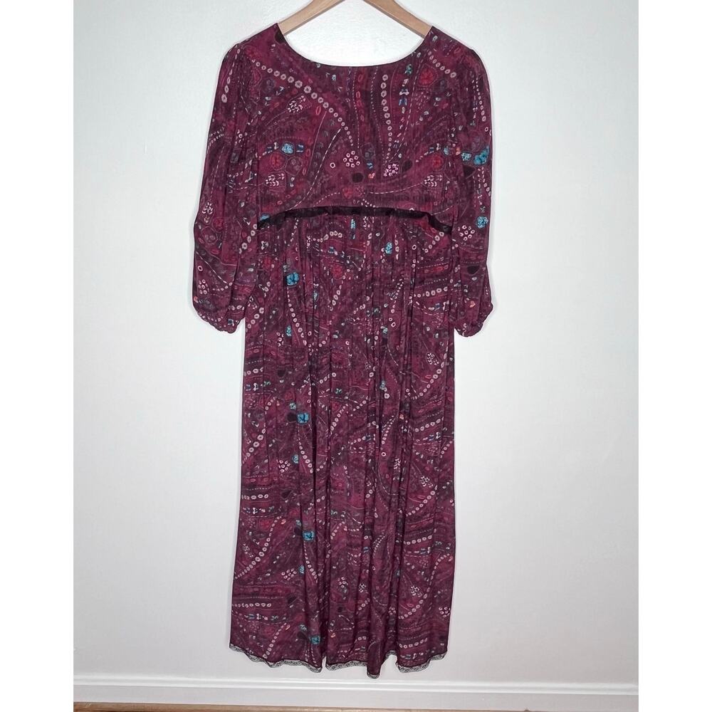 NWT Zadig & Voltaire Rafael Psyche Maxi Dress Size Small - Picture 10 of 11